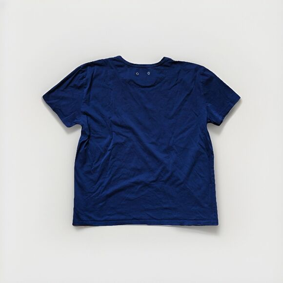 Vilebrequin Cotton T Shirt Mens XXL Blue Crew Short Sleeve Beach Short Sleeve - Picture 2 of 9